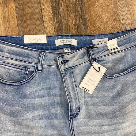 JUDY BLUE JEANS MID RISE SKINNY FIT - Picture 4 of 5